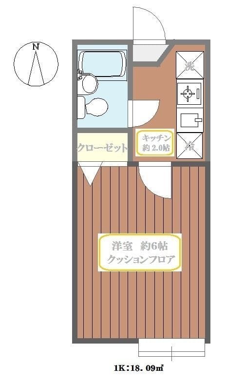 シャンブル綾瀬Iの写真