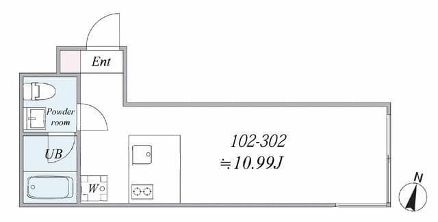 trias311 202 間取り図