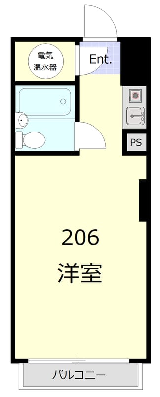 朝日虎ノ門マンション 206