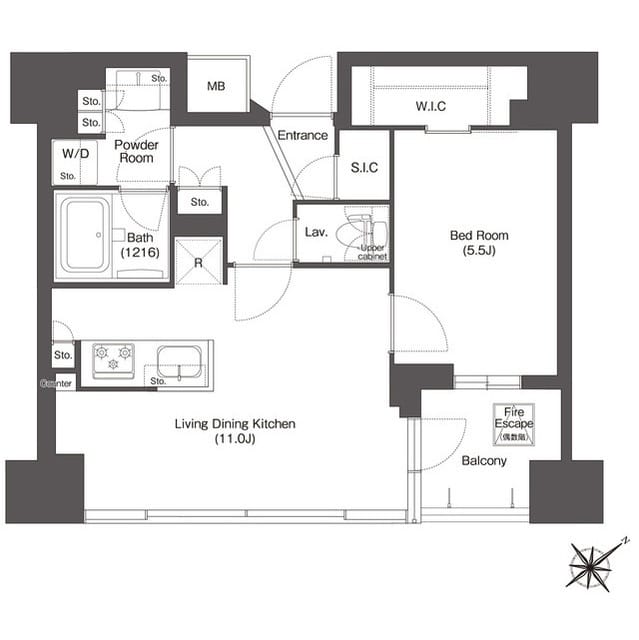 コンフォリア新中野 1013