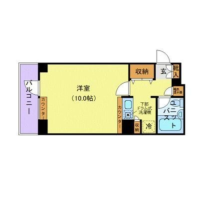 メゾン・ド・ヴィレ日本橋中洲 801