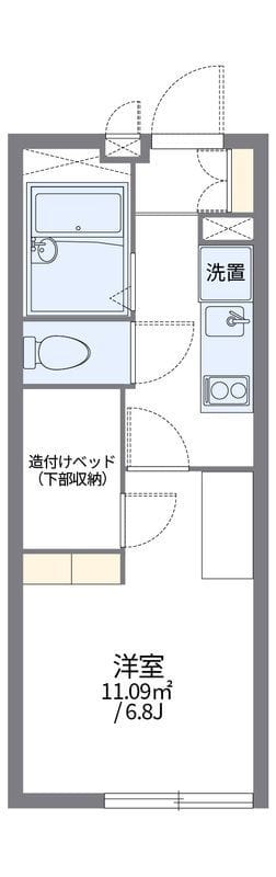 レオパレスプリマベーラ荻窪 207 間取り図