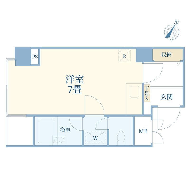エムズミレナリオ 305 間取り図