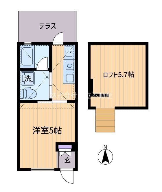 TETRA IRIS 102 間取り図