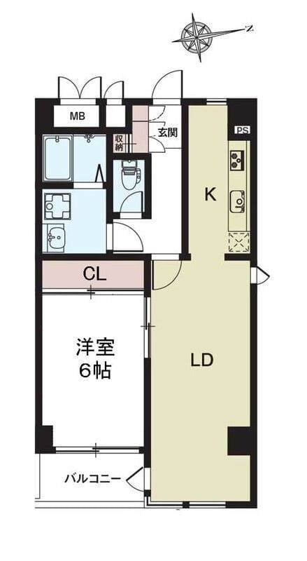 アズ東陽町レジデンス 601 間取り図