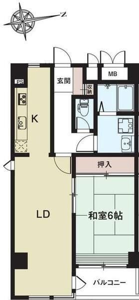 アズ東陽町レジデンス 704 間取り図