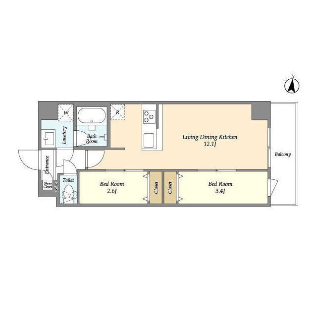 アルファコート梅島 204