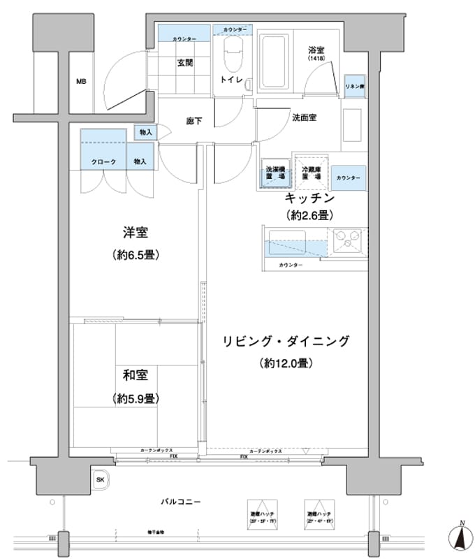 ガーデニエール砧レジデンス 705