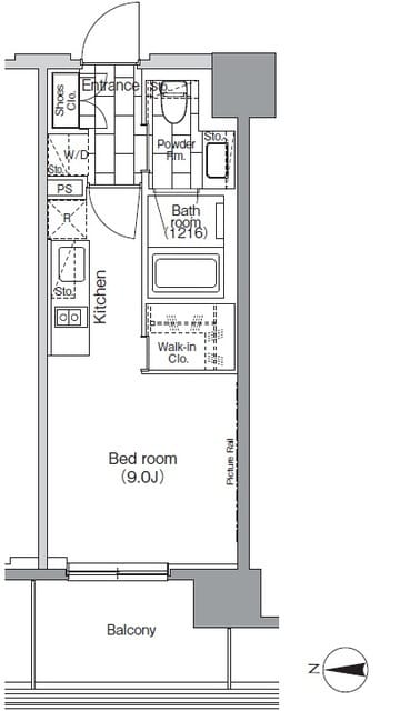 パークハビオ芝浦 806