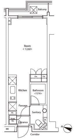 カスタリア新宿夏目坂 209