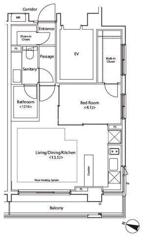 カスタリア新宿夏目坂 401