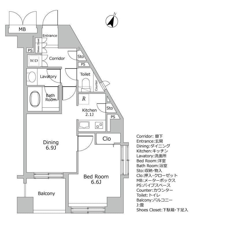 デュオ・スカーラ西麻布タワーEAST 202