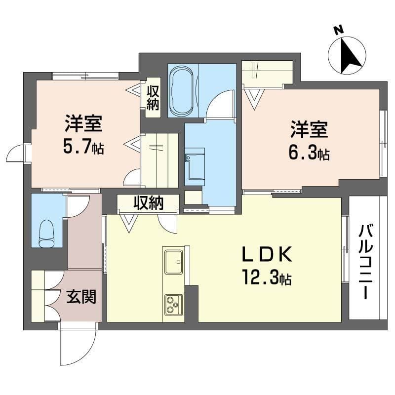 ピステン M 00201 間取り図