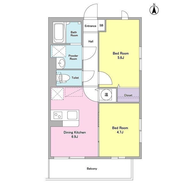 ベルク経堂壱番館 201