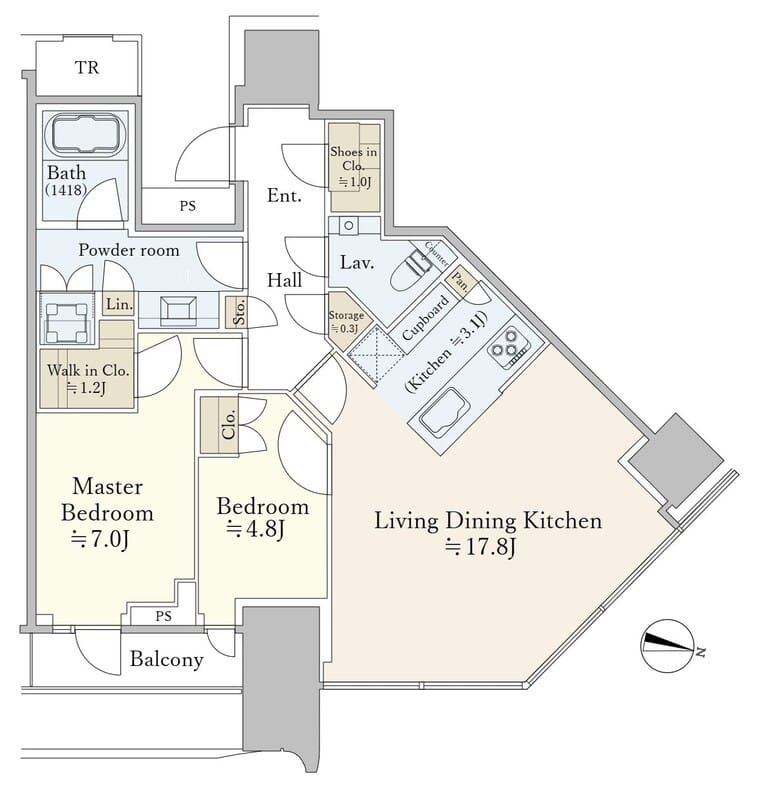 パークコート渋谷 ザ タワー 1001