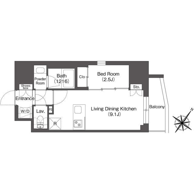 ミュプレ巣鴨駅前 1404