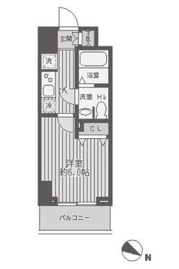 レジディア蒲田 0602