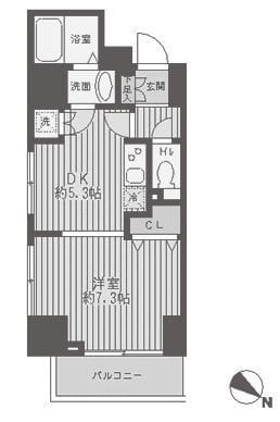 レジディア蒲田 1301