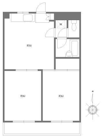 NCKビル 508 間取り図