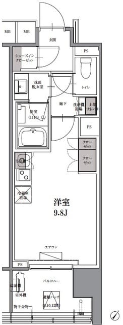 SKナインティ門前仲町 806