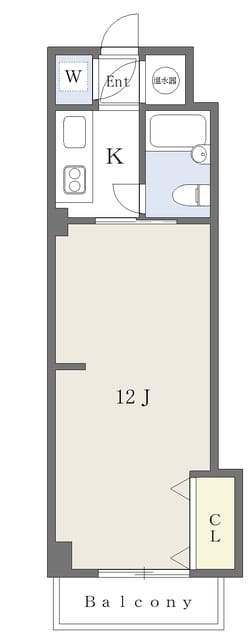 エイティハウス 301 間取り図