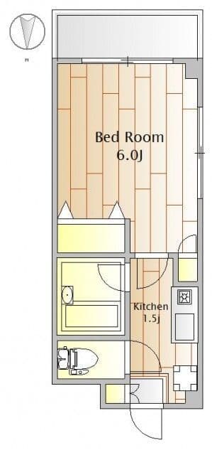 ベレーザ学芸大 301 間取り図