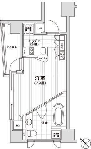 カスタリア銀座 406