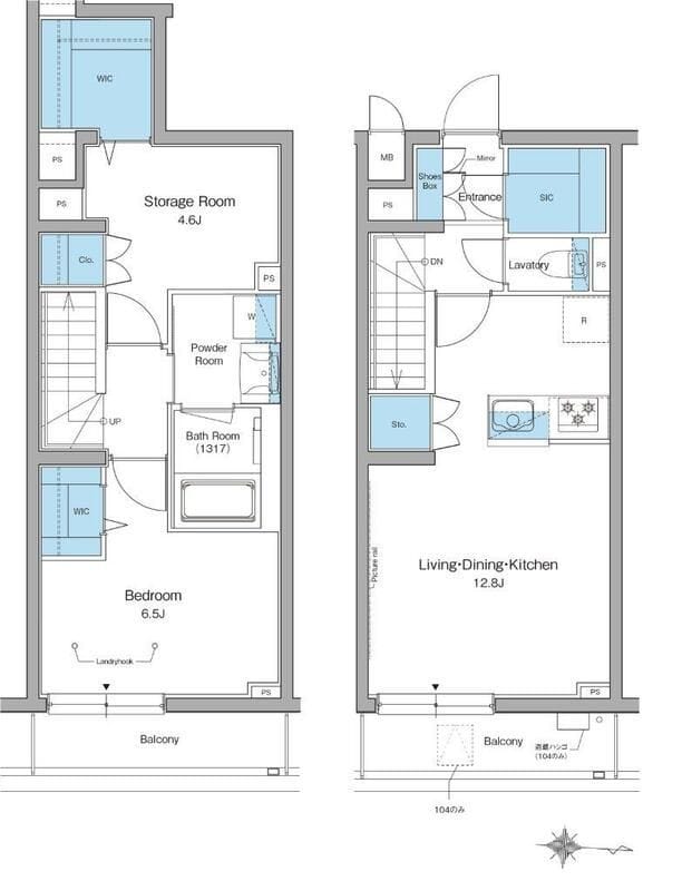 ルフォンリヴェント杉並永福 0104
