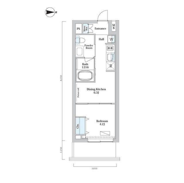 ウエリスアーバン中野坂上 204