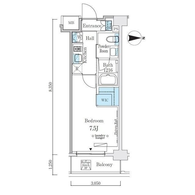 ウエリスアーバン中野坂上 305