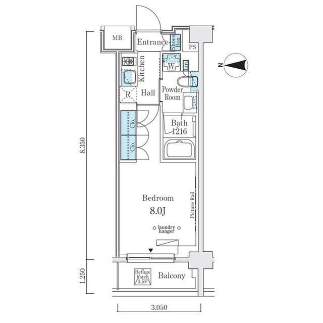 ウエリスアーバン中野坂上 313