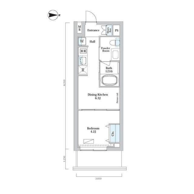 ウエリスアーバン中野坂上 405
