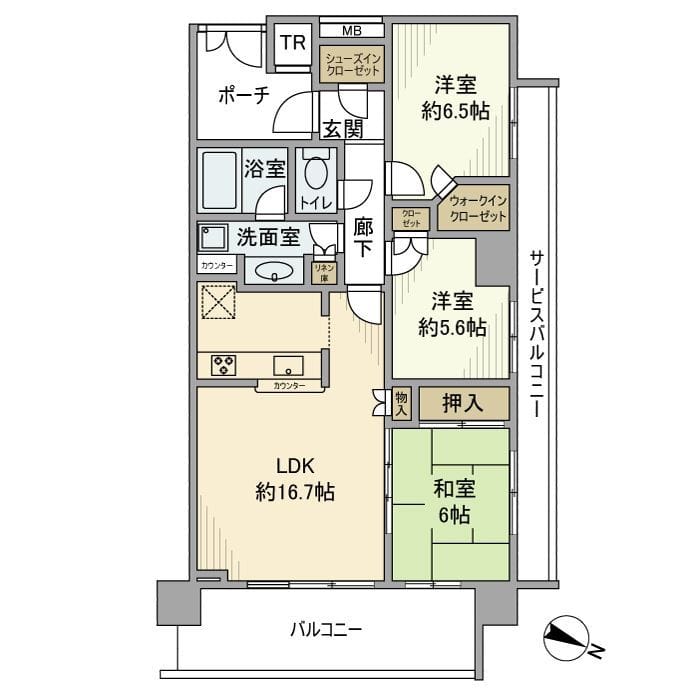 アトラスタワー向ヶ丘遊園の写真