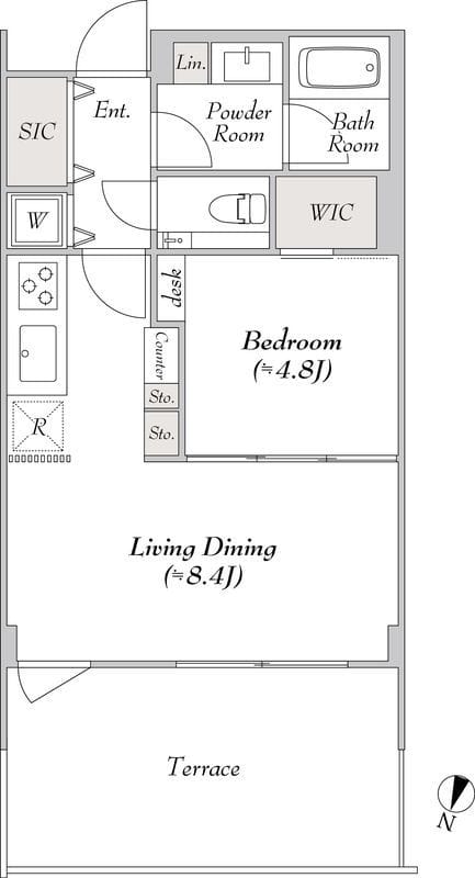 ルミークアン目黒 104