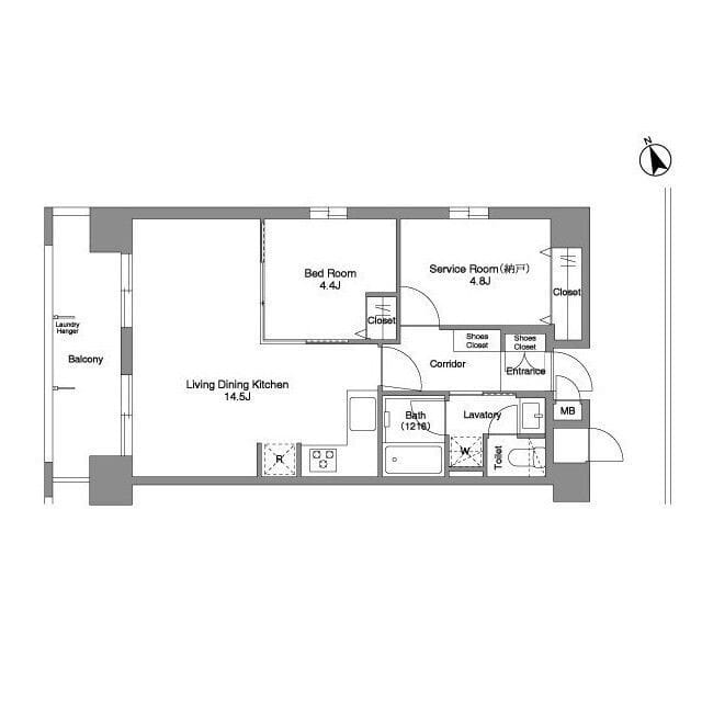 コンフォリア芝浦Ⅱ 0401