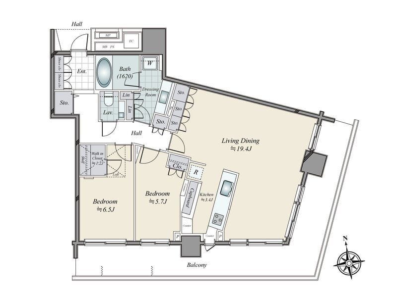 パークタワー東雲 4305