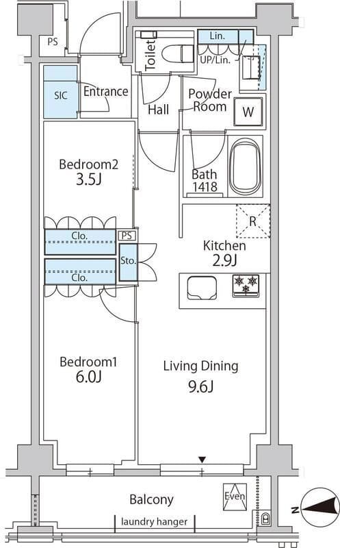 グリーンレジデンス赤坂 303