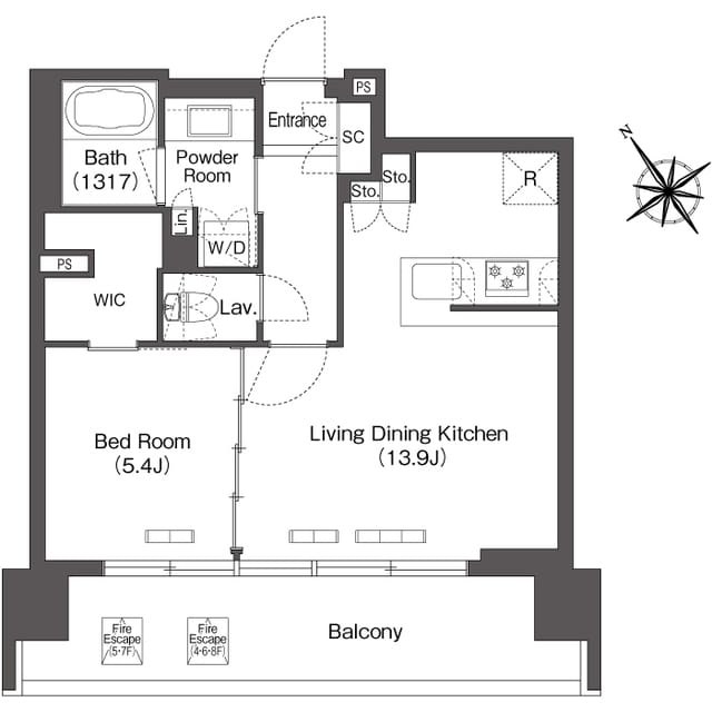 コンフォリア芝浦MOKU 303