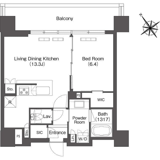 コンフォリア芝浦MOKU 408