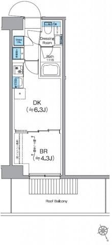 クレヴィアリグゼ日暮里根岸 0201