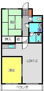 横浜市港南区港南台7丁目の賃貸マンション 307 間取り図