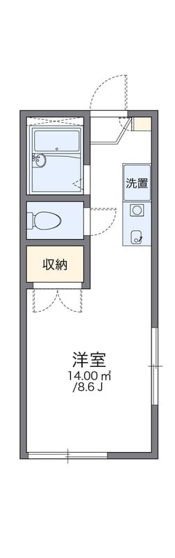 レオパレスリバーサイド染地 201