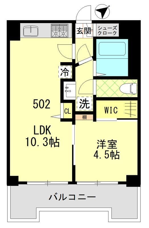 大森西ダイヤモンドマンション 502
