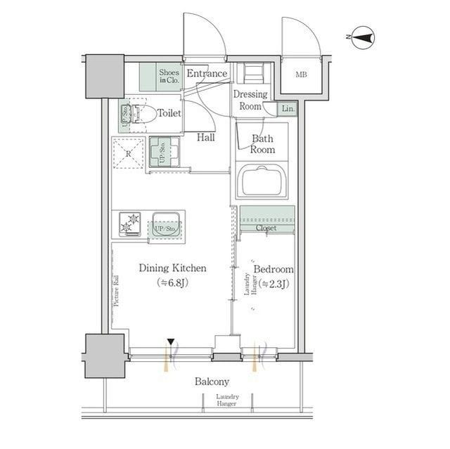 ワンルーフレジデンス錦糸町 210