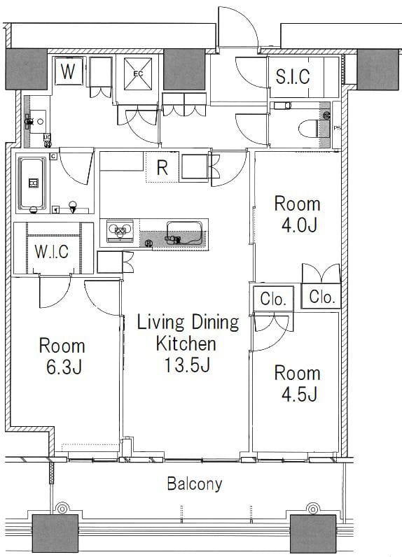 勝どきザ・タワー 4010