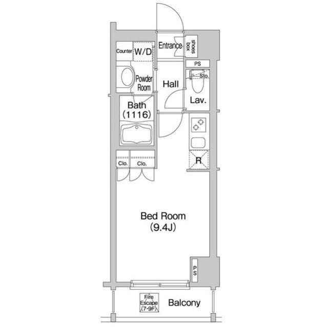 コンフォリア市谷柳町 0802