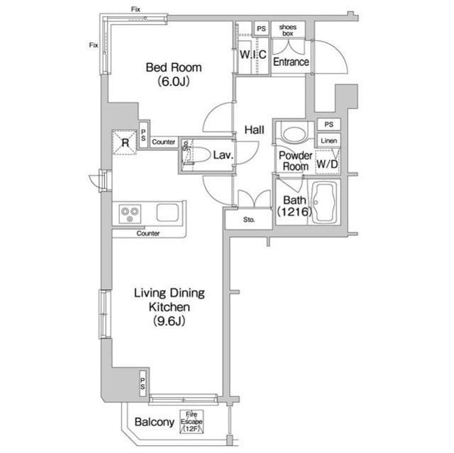 コンフォリア市谷柳町 1201