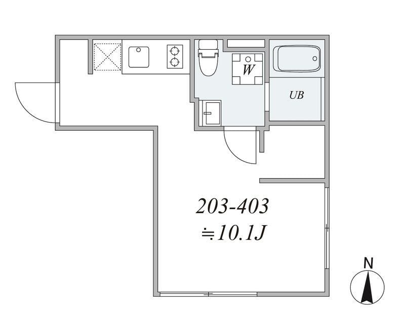 trias238 203 間取り図