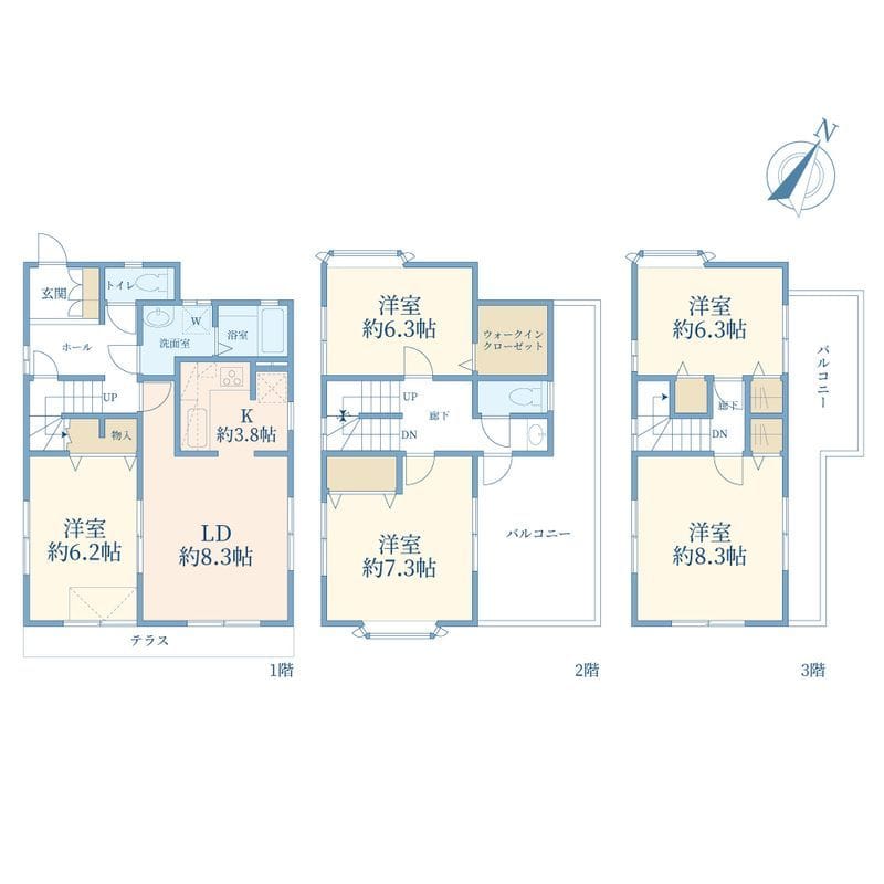 桜上水1丁目戸建の写真