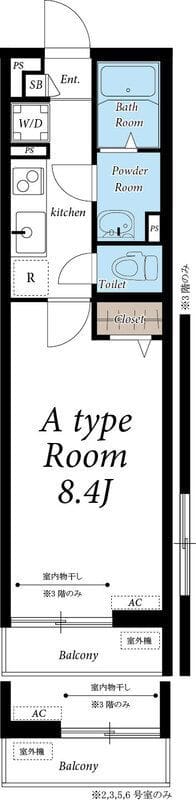 リブリ・東保木間 206